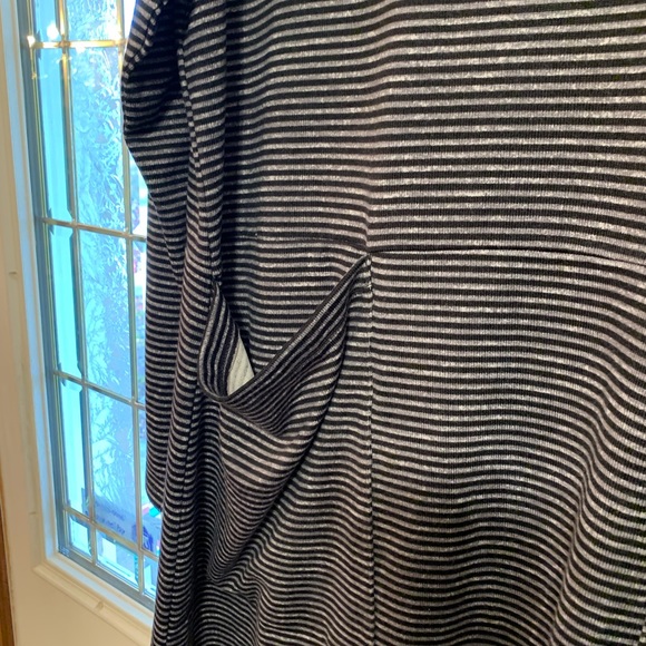 Heather stripe lounger from Midnight by Carole Hochman. NWT in XL - Picture 3 of 6